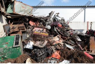 Photo Textures of Metal Scrap